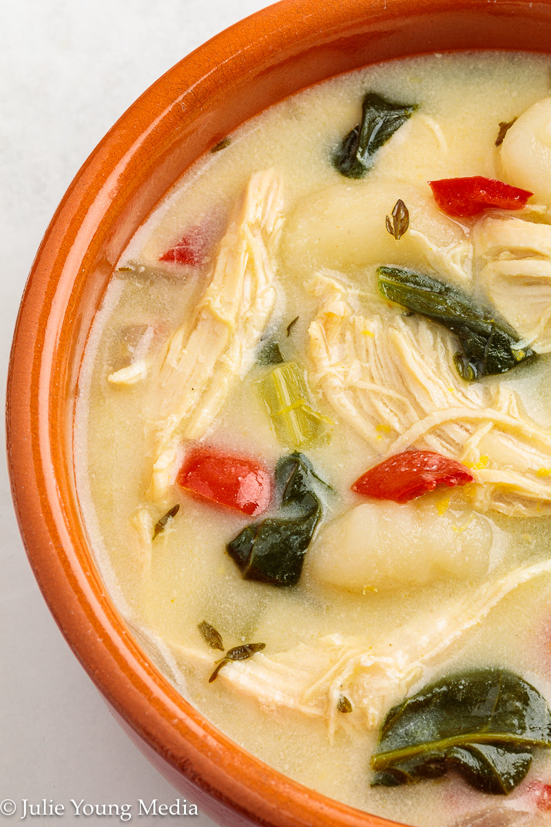 Chicken Florentine Soup