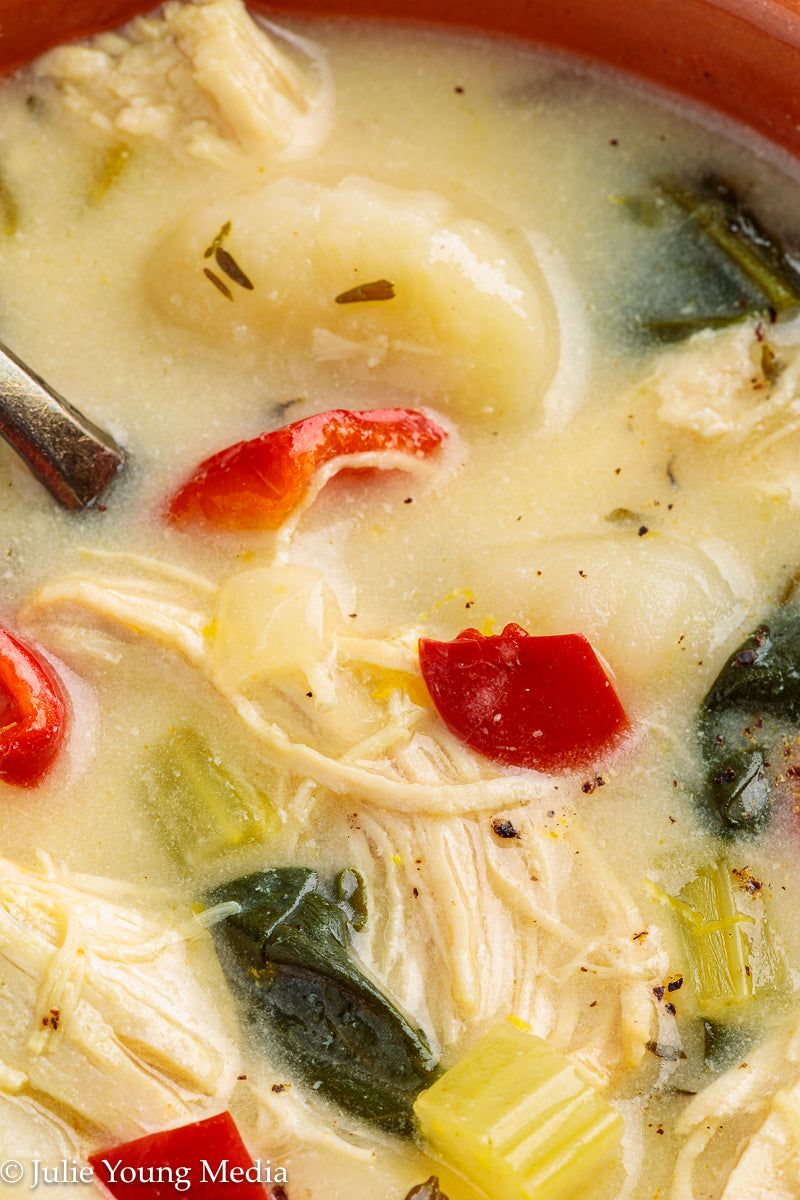 Chicken Florentine Soup