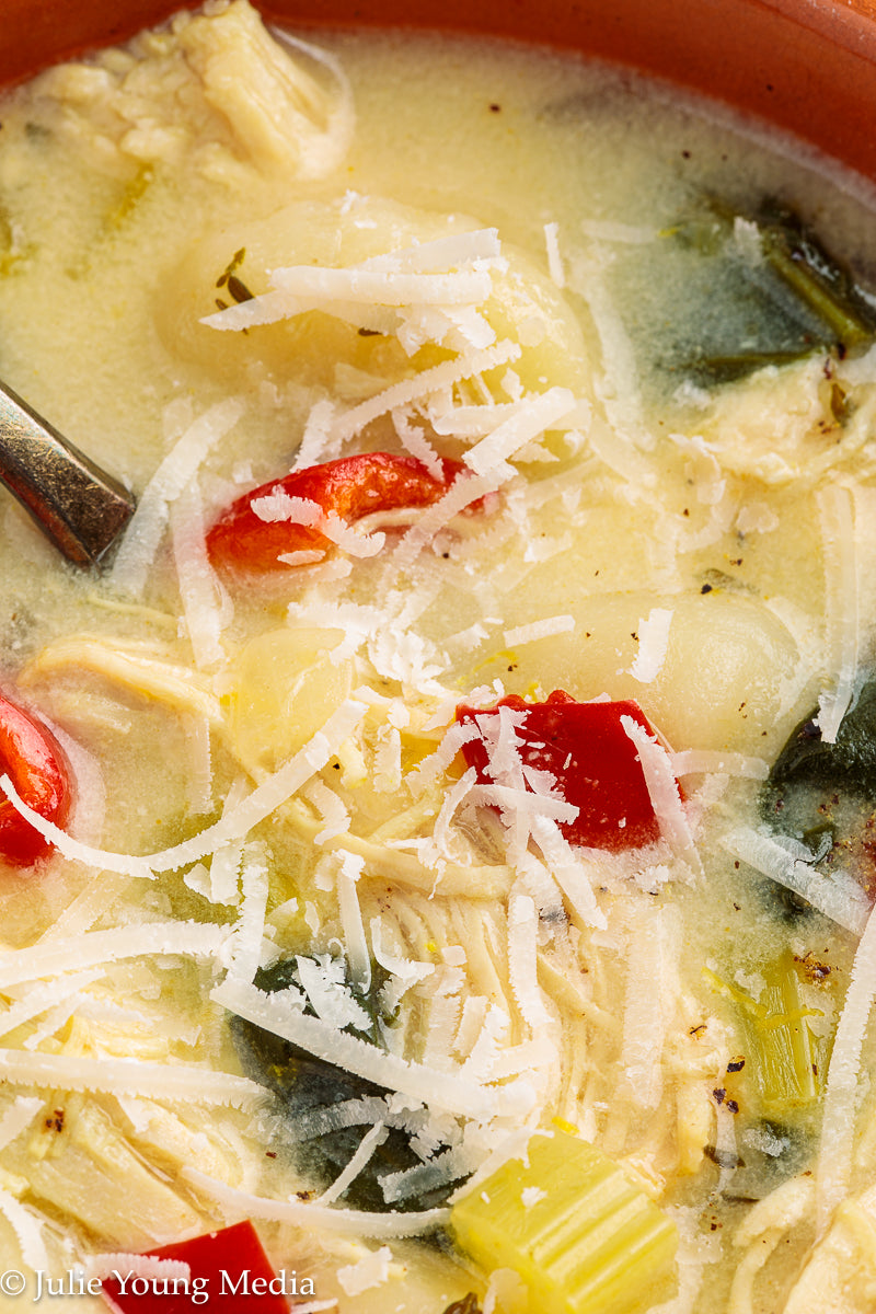 Chicken Florentine Soup