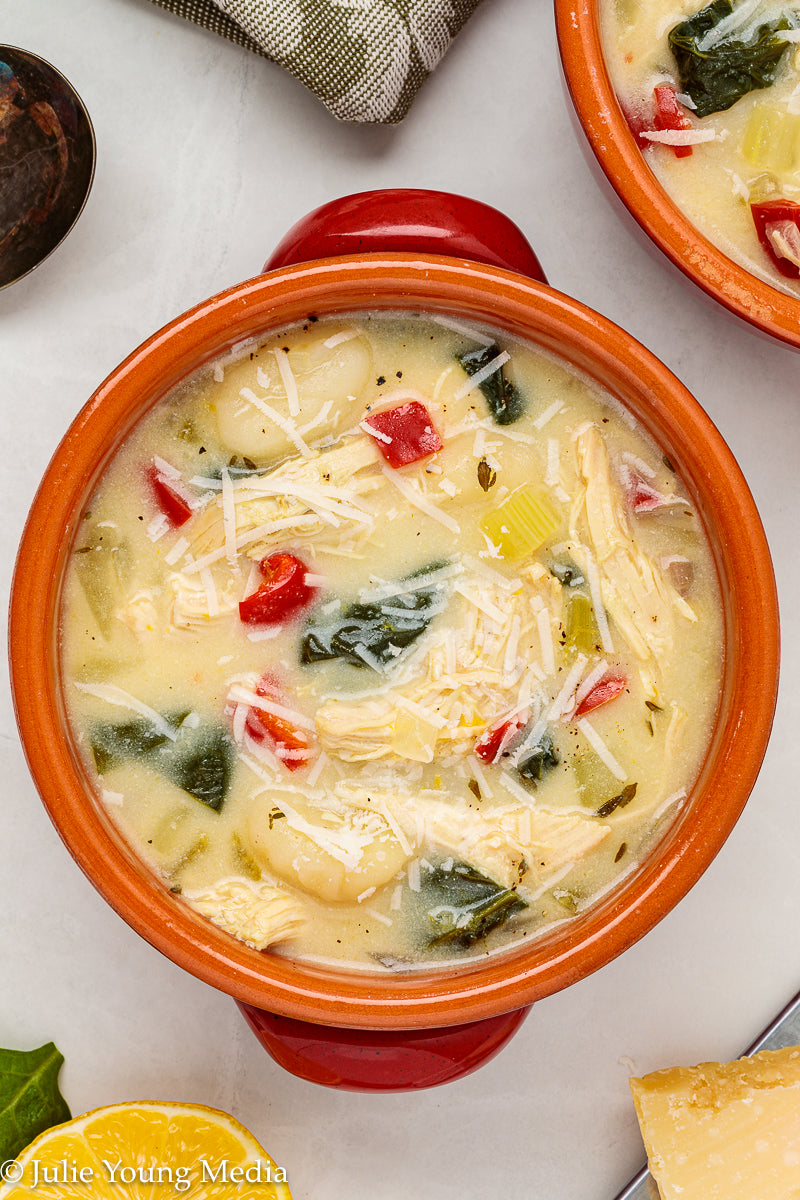 Chicken Florentine Soup