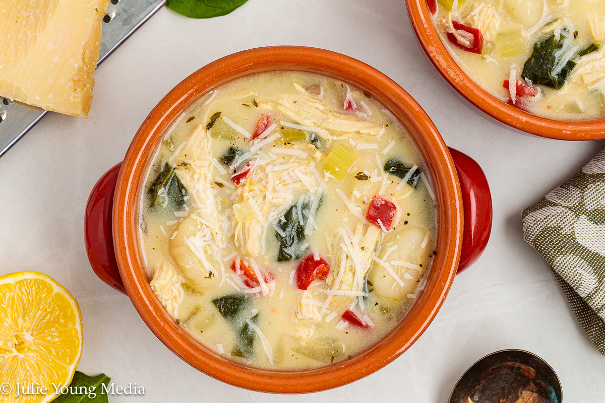 Chicken Florentine Soup