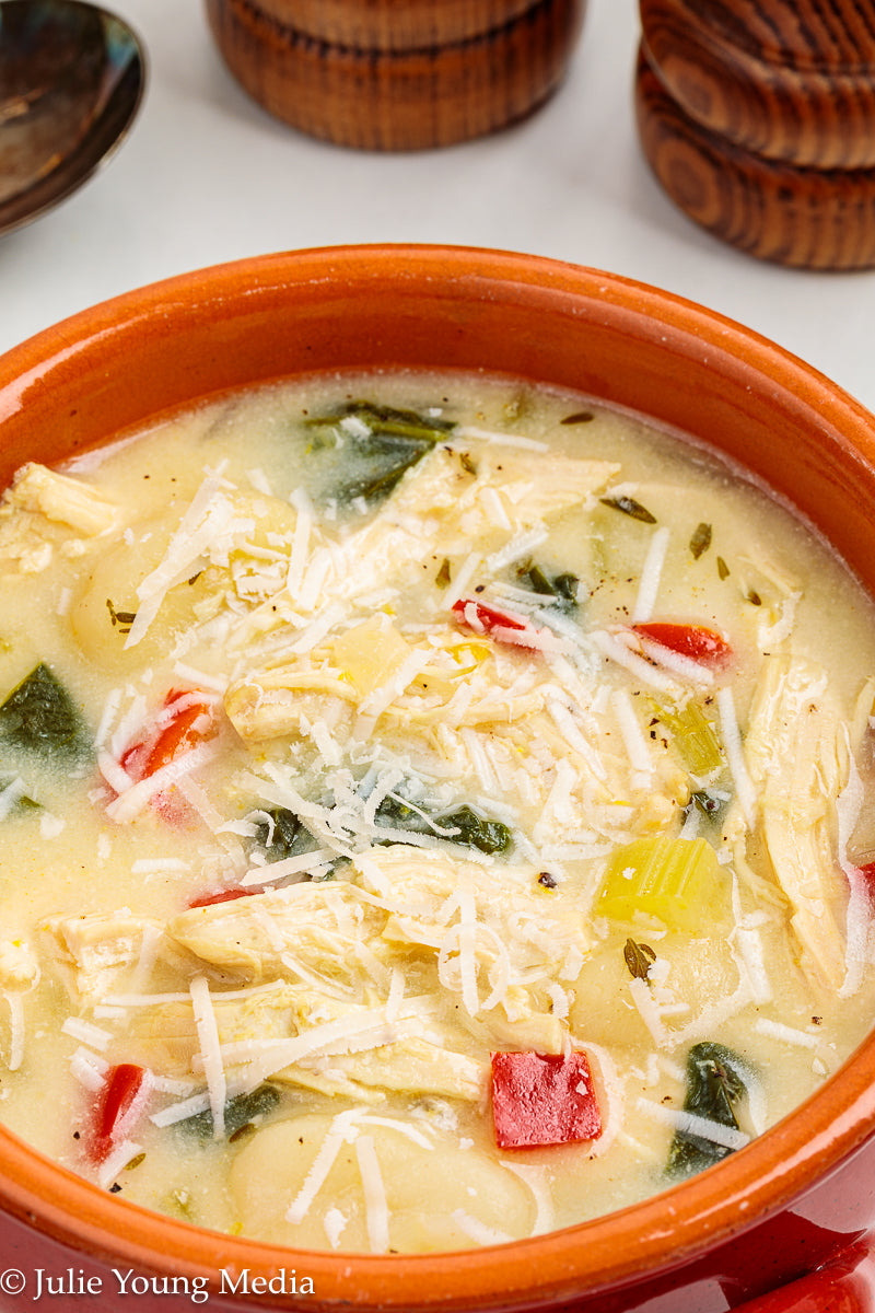 Chicken Florentine Soup