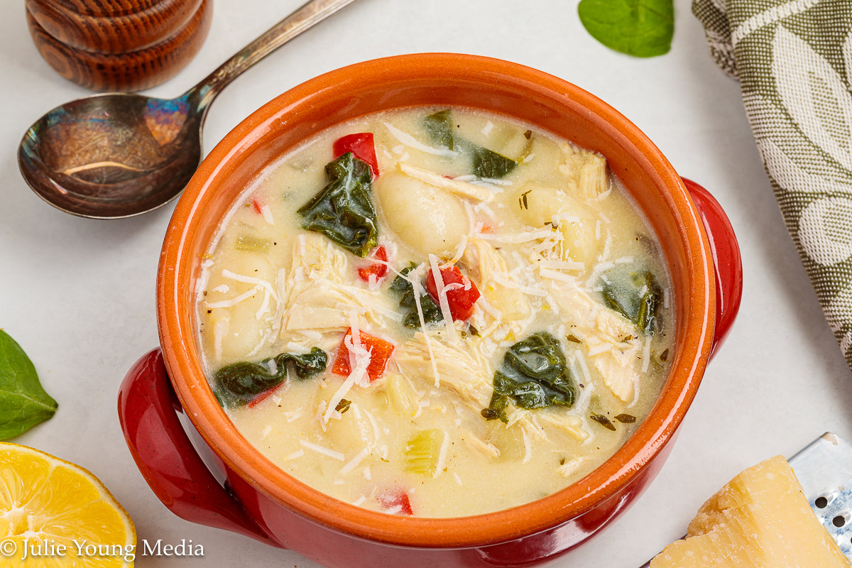 Chicken Florentine Soup