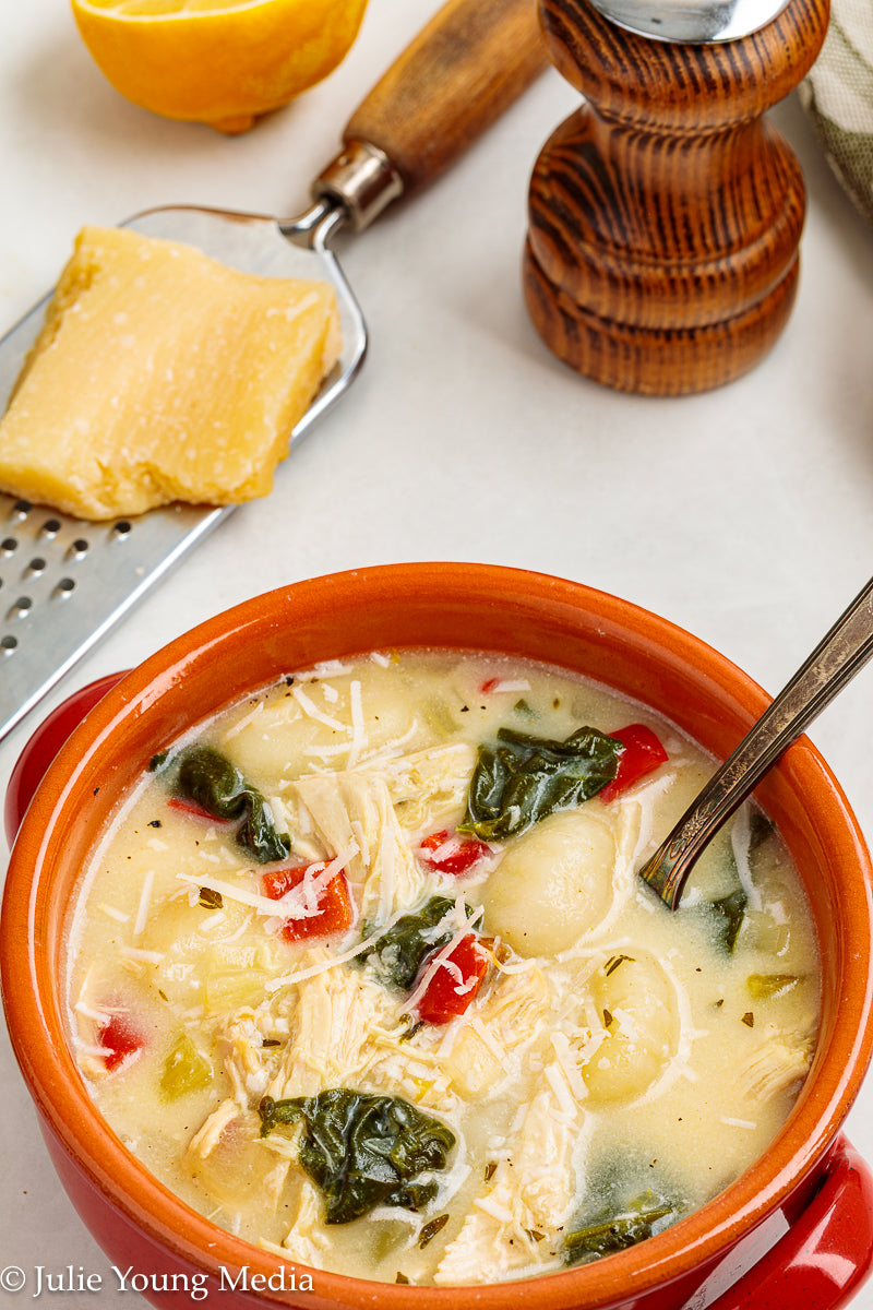 Chicken Florentine Soup