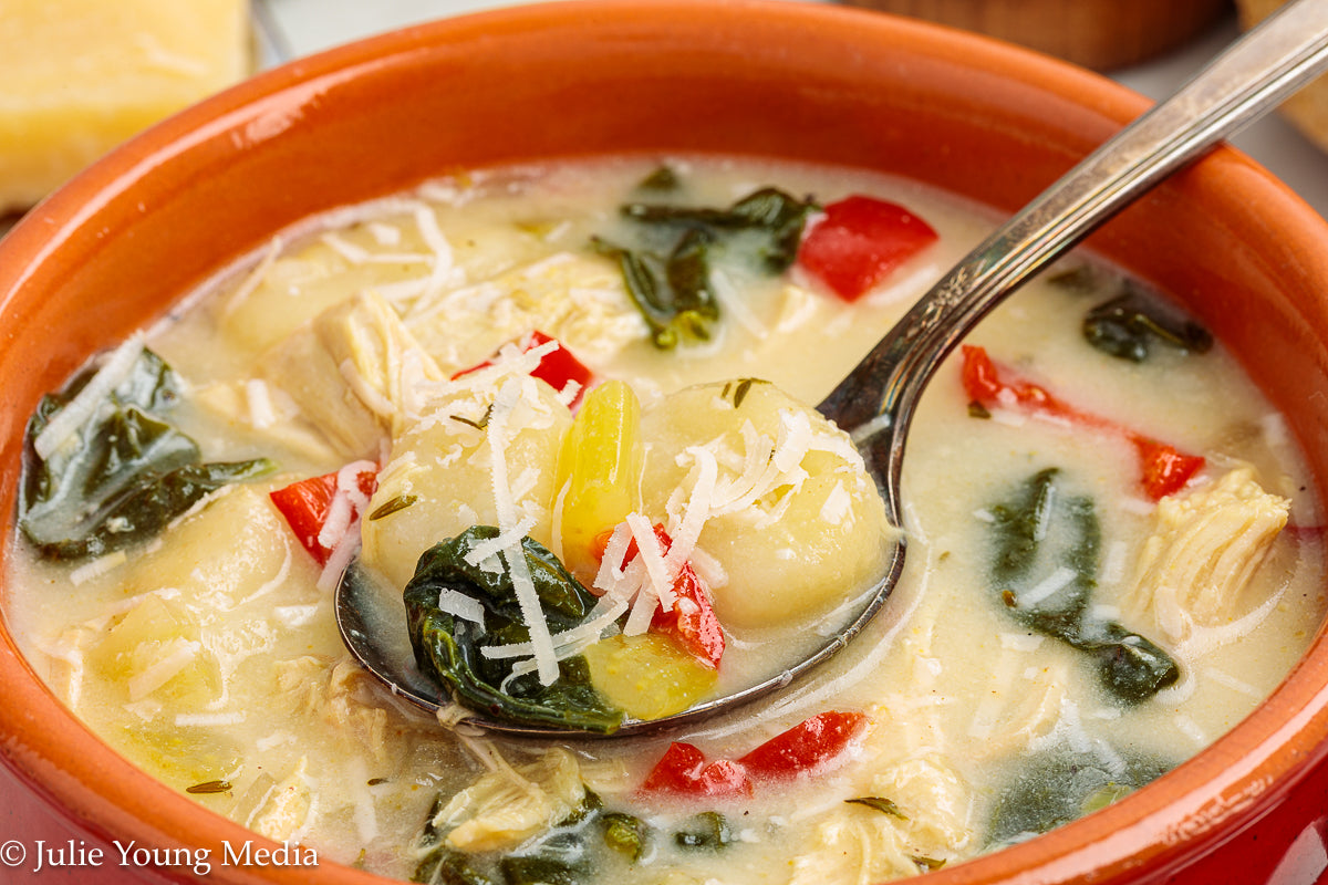 Chicken Florentine Soup