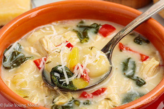 Chicken Florentine Soup