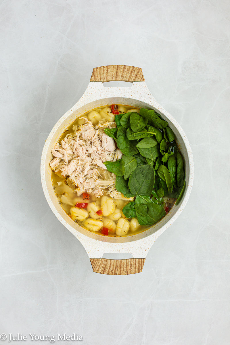 Chicken Florentine Soup