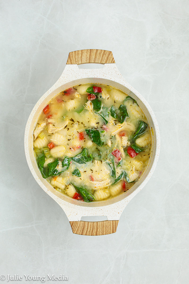 Chicken Florentine Soup