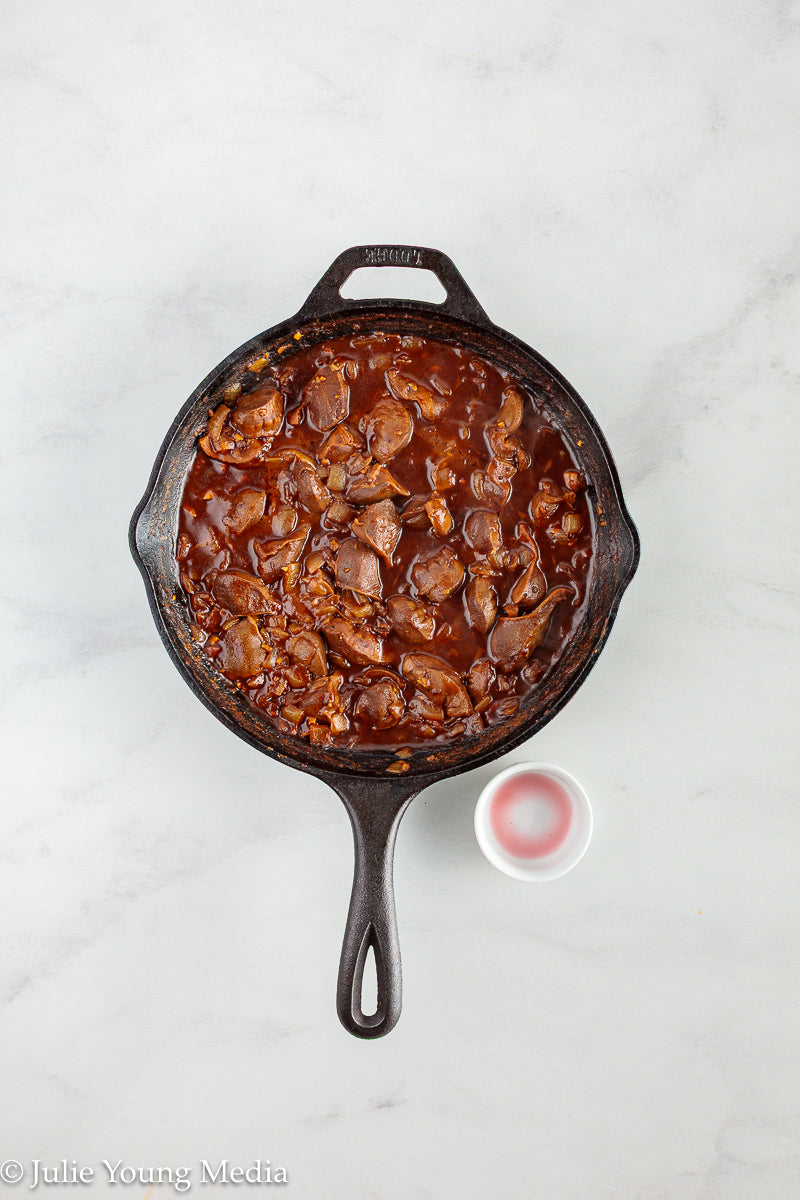 Chicken Gizzards in Paprika Sauce (Hungarian Inspired)