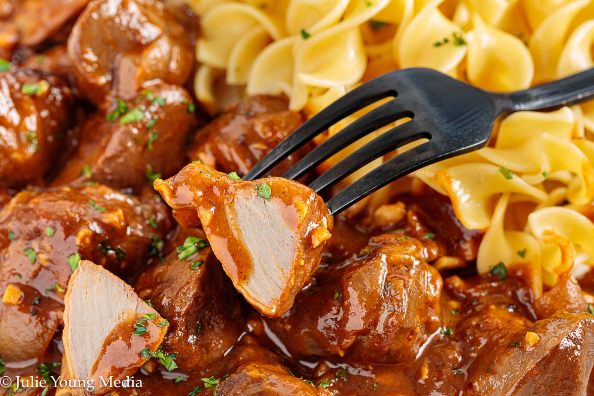 Chicken Gizzards in Paprika Sauce (Hungarian Inspired)