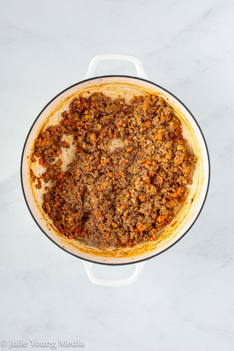 Chicken Heart Ragu Pasta Sauce