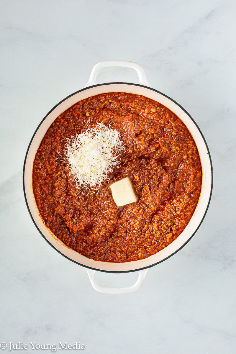Chicken Heart Ragu Pasta Sauce