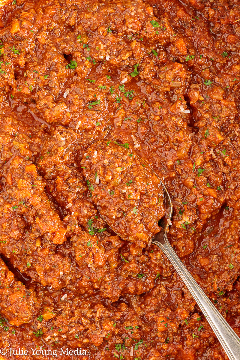 Chicken Heart Ragu Pasta Sauce