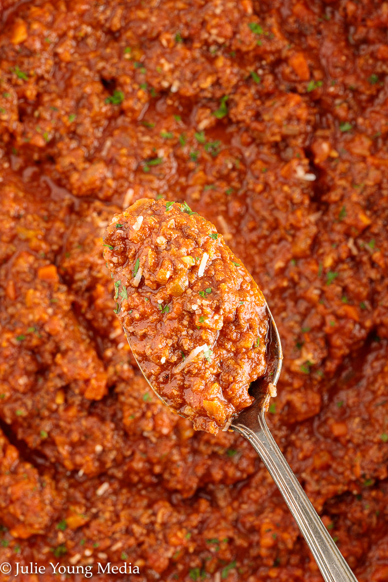 Chicken Heart Ragu Pasta Sauce