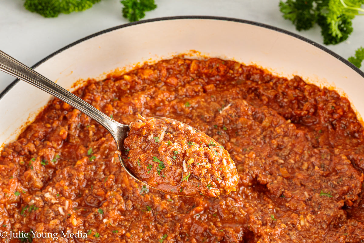 Chicken Heart Ragu Pasta Sauce