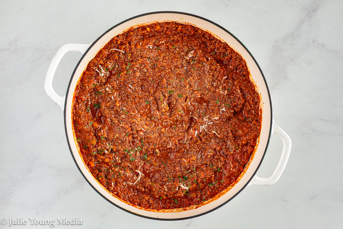 Chicken Heart Ragu Pasta Sauce