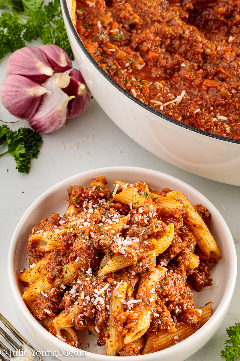 Chicken Heart Ragu Pasta Sauce
