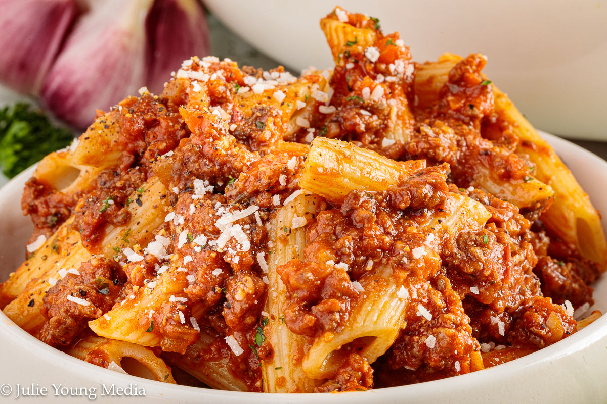 Chicken Heart Ragu Pasta Sauce