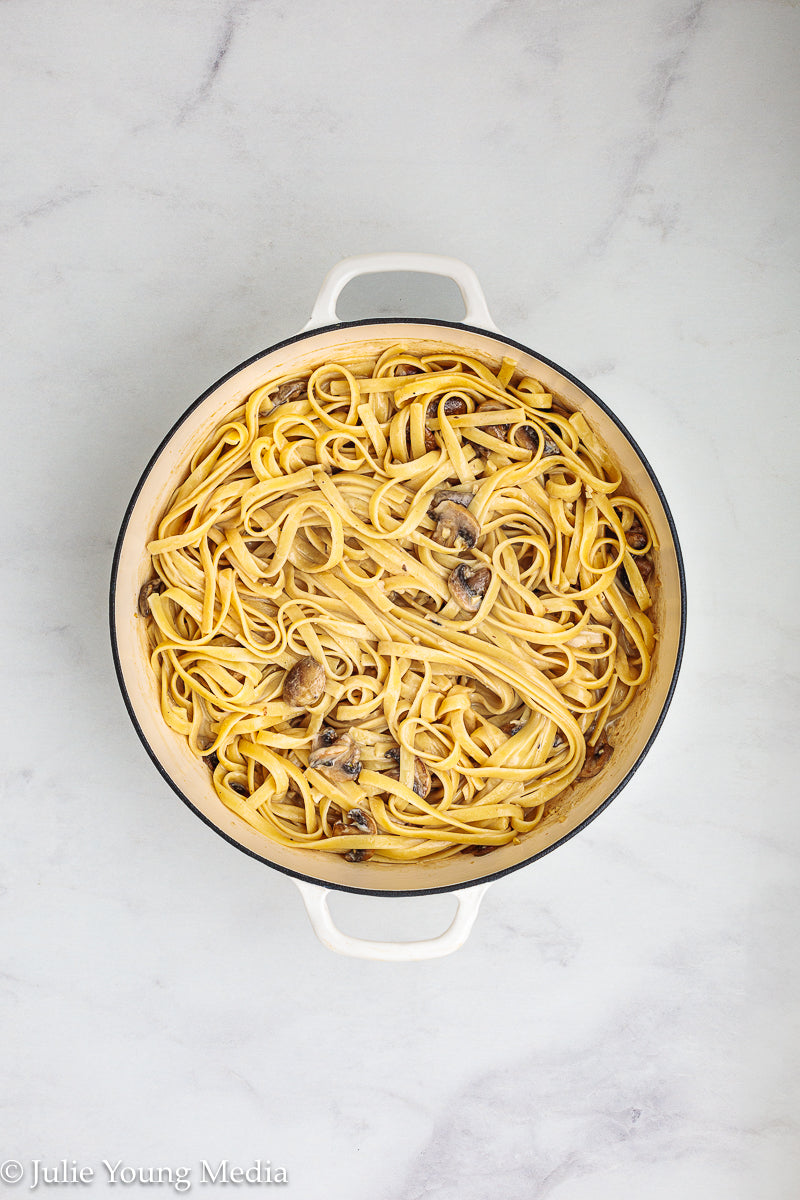 Chicken Marsala Fettuccine