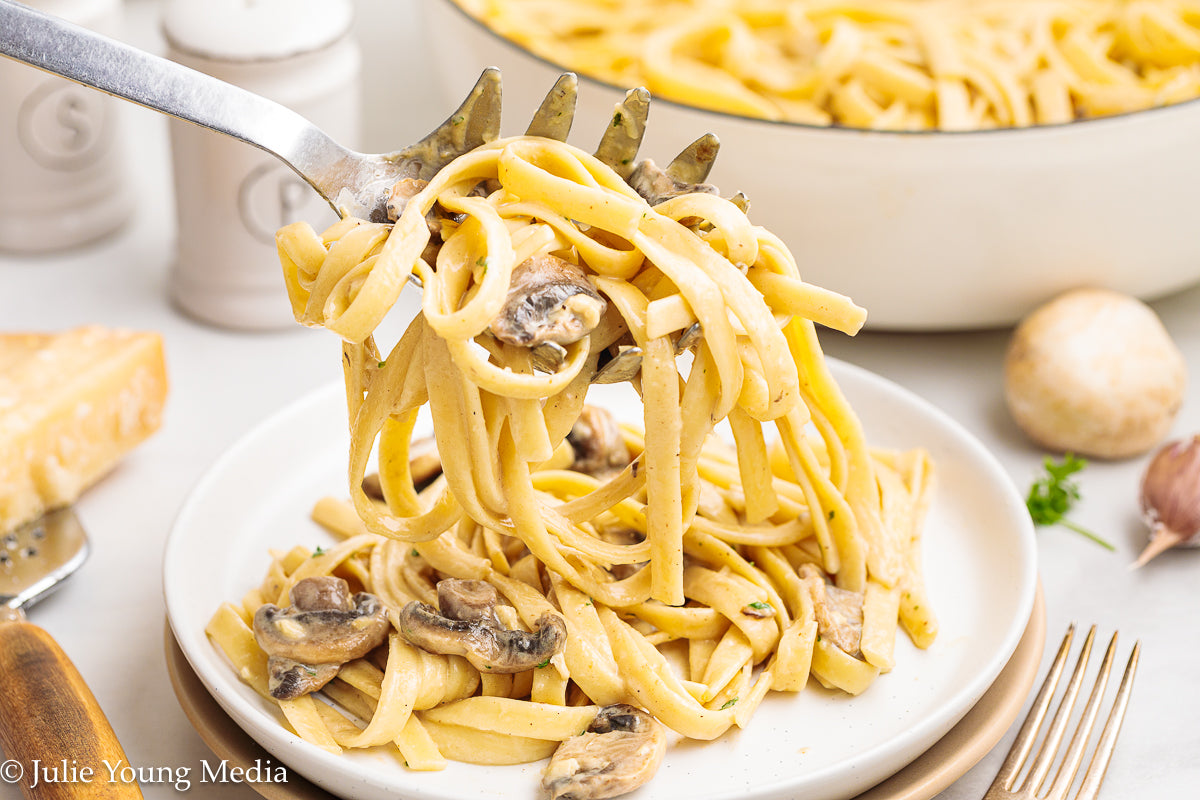 Chicken Marsala Fettuccine