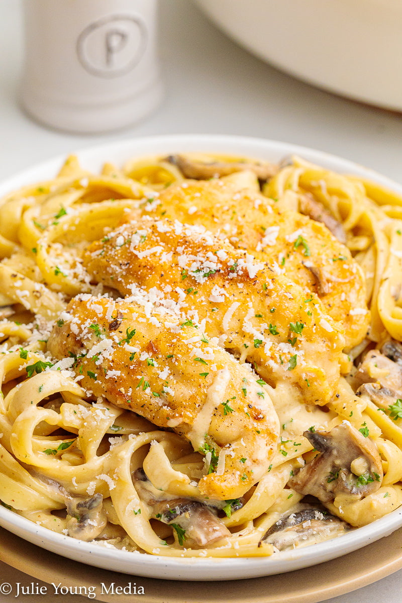 Chicken Marsala Fettuccine