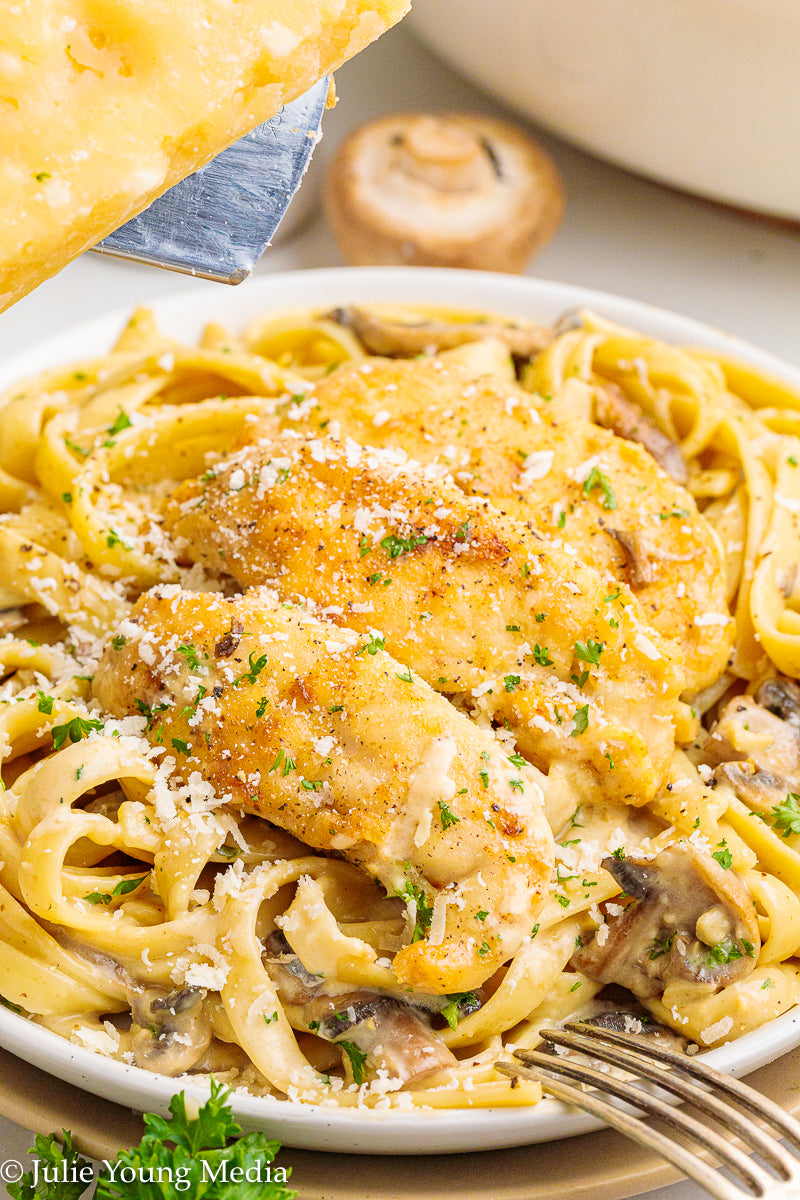 Chicken Marsala Fettuccine