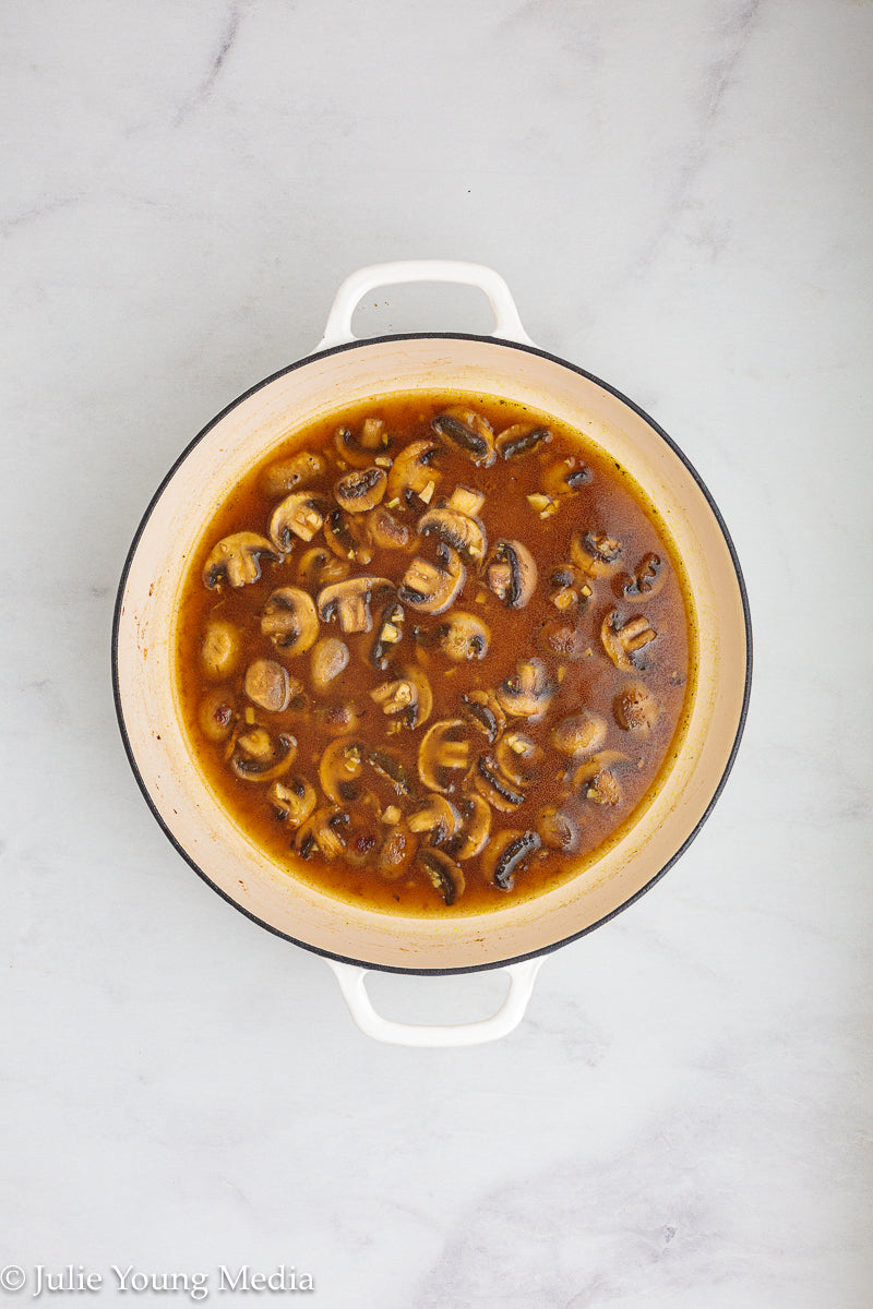 Chicken Marsala Fettuccine