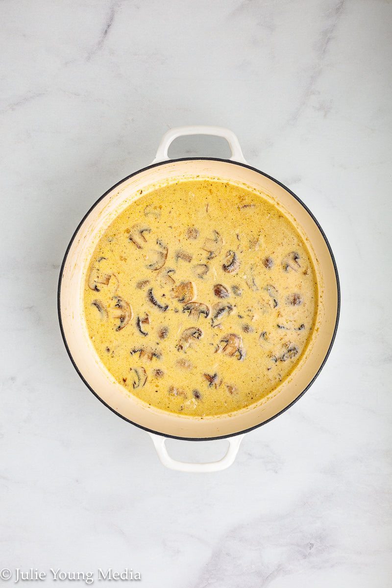 Chicken Marsala Fettuccine