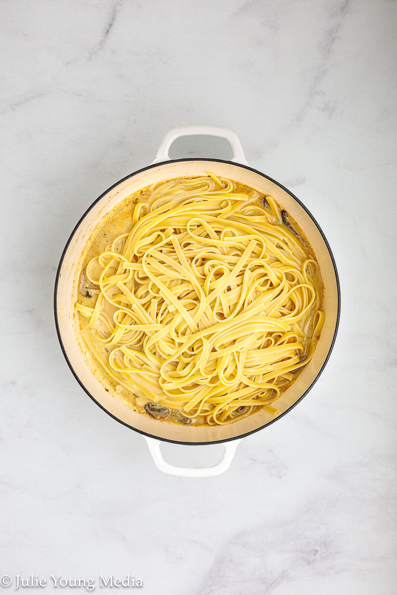 Chicken Marsala Fettuccine