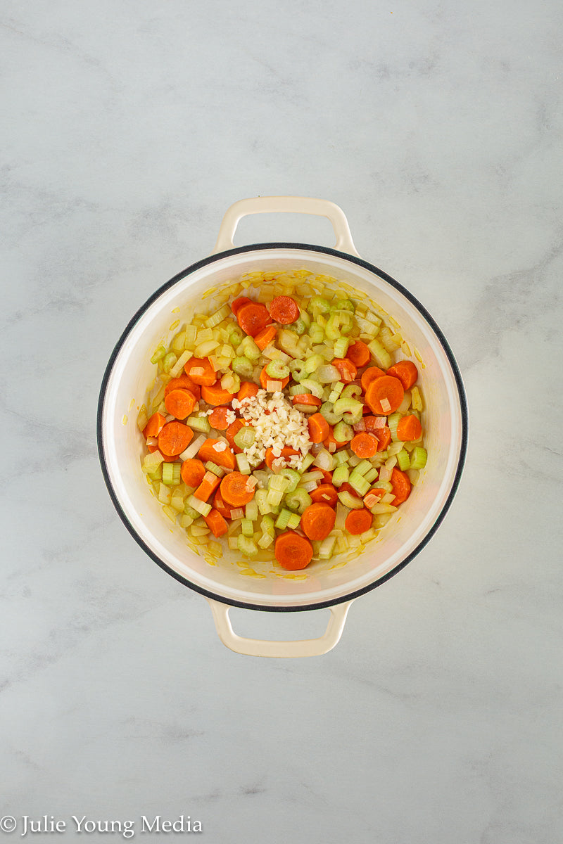 Chicken and Cabbage Soup with Lemon and Dill