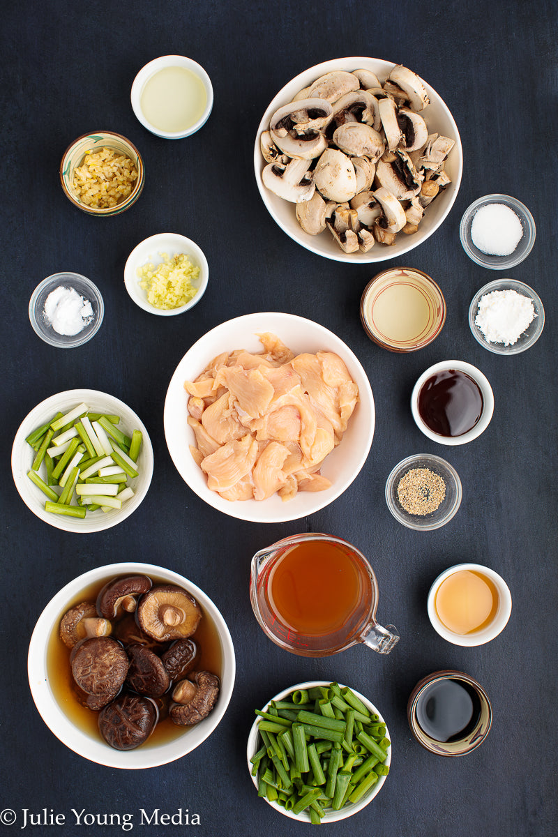 Chinese Chicken and Mushrooms