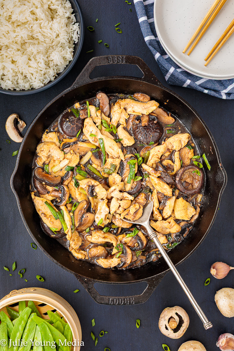 Chinese Chicken and Mushrooms