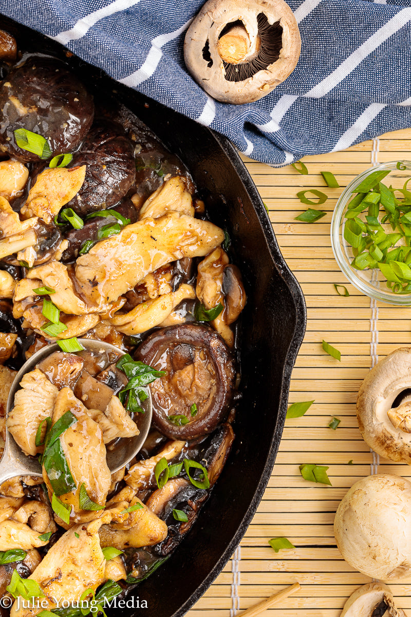 Chinese Chicken and Mushrooms