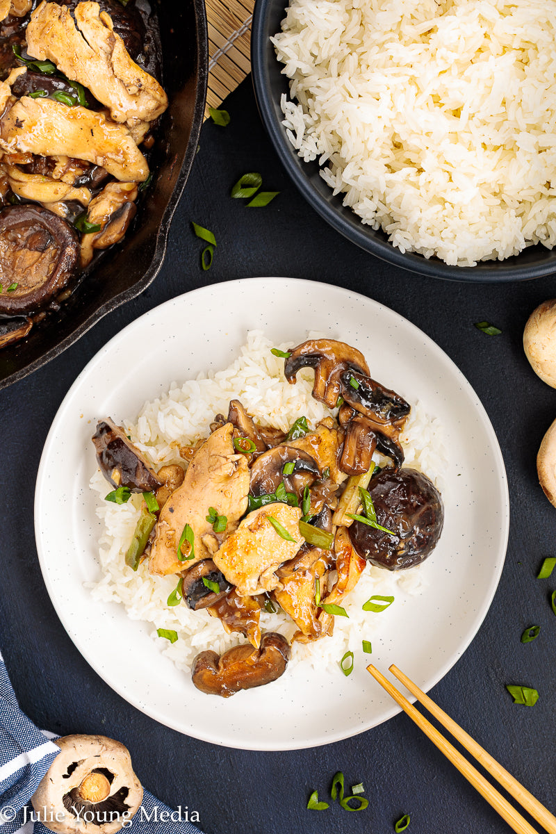 Chinese Chicken and Mushrooms