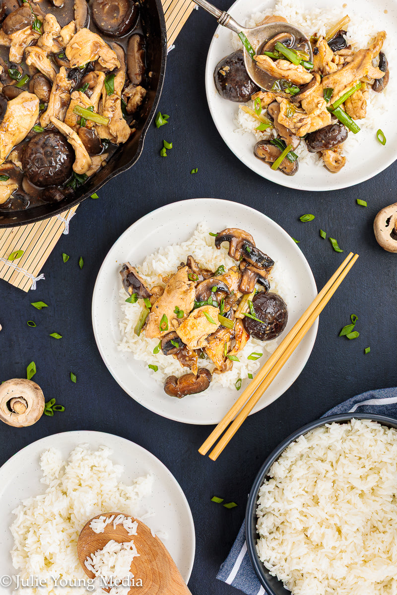 Chinese Chicken and Mushrooms