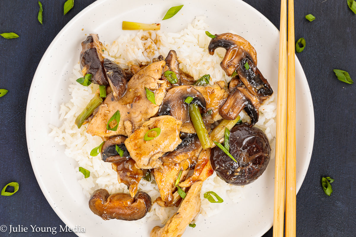 Chinese Chicken and Mushrooms
