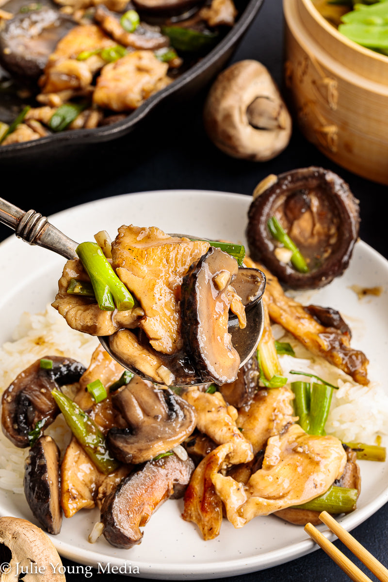 Chinese Chicken and Mushrooms