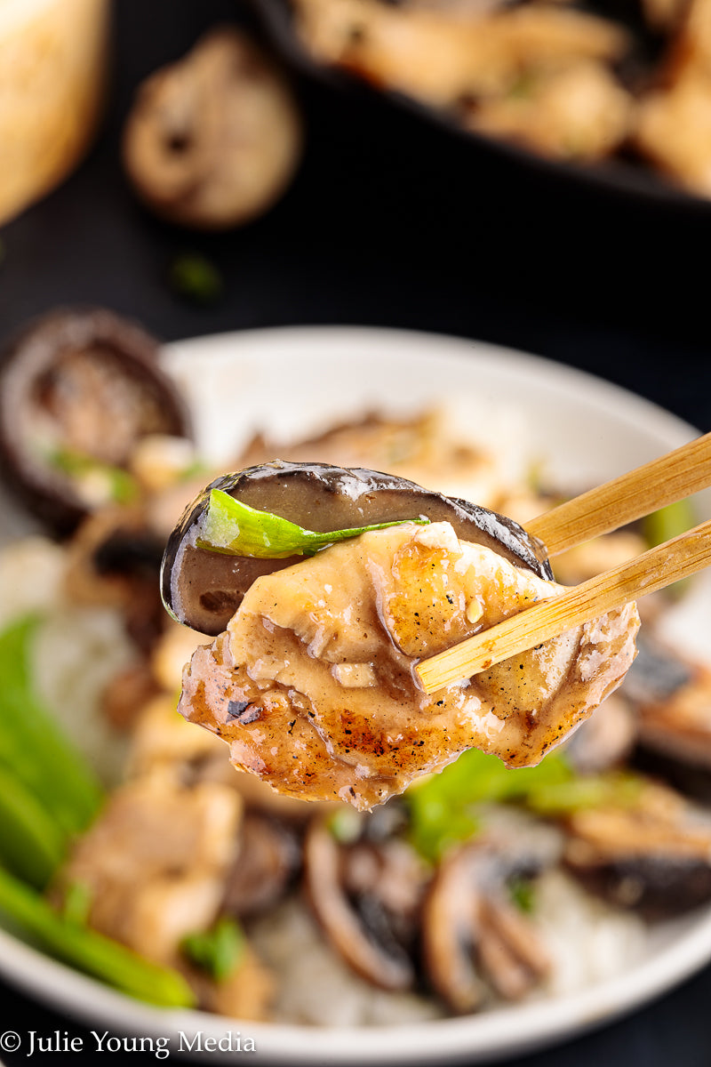 Chinese Chicken and Mushrooms