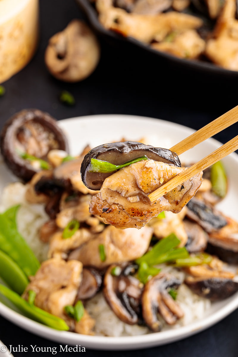 Chinese Chicken and Mushrooms