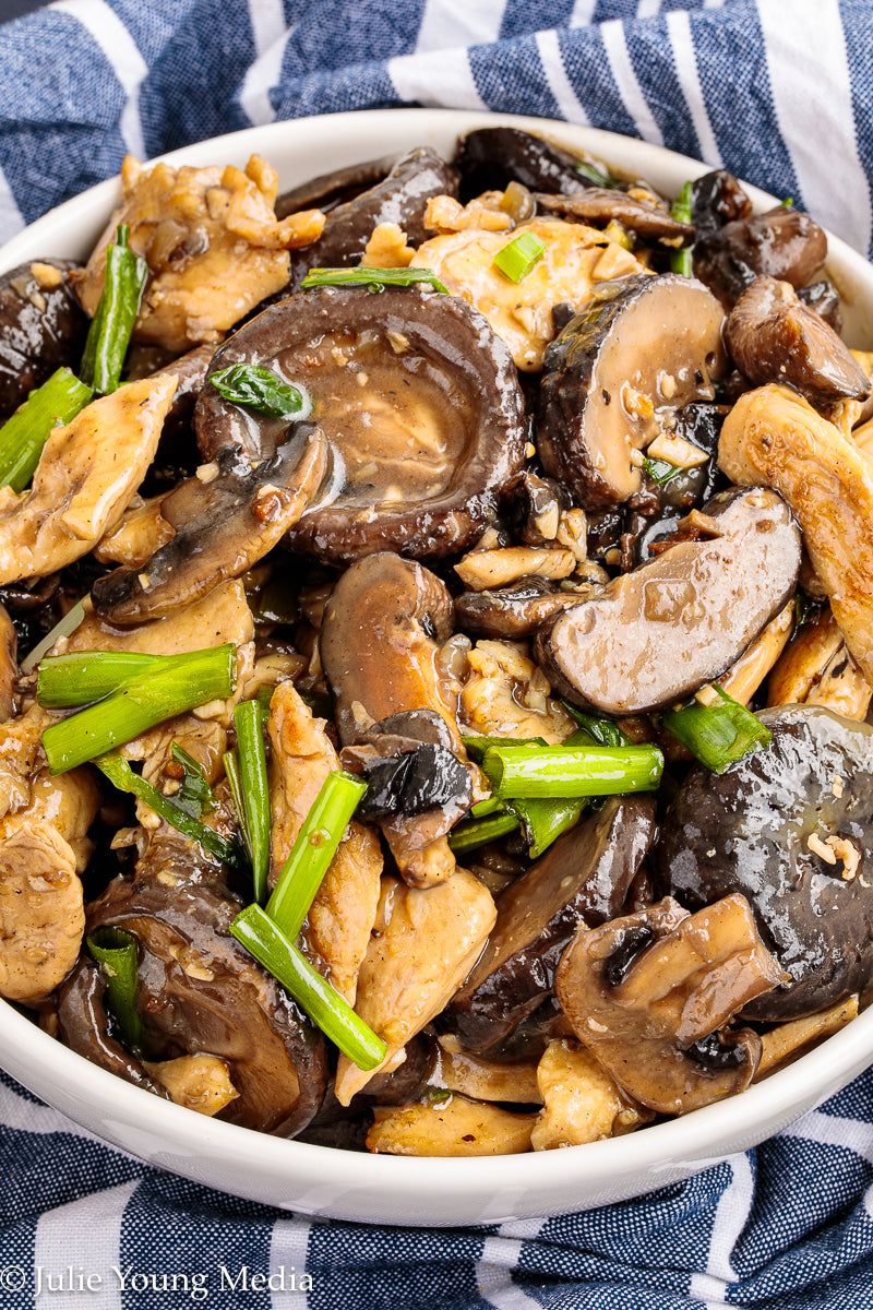 Chinese Chicken and Mushrooms
