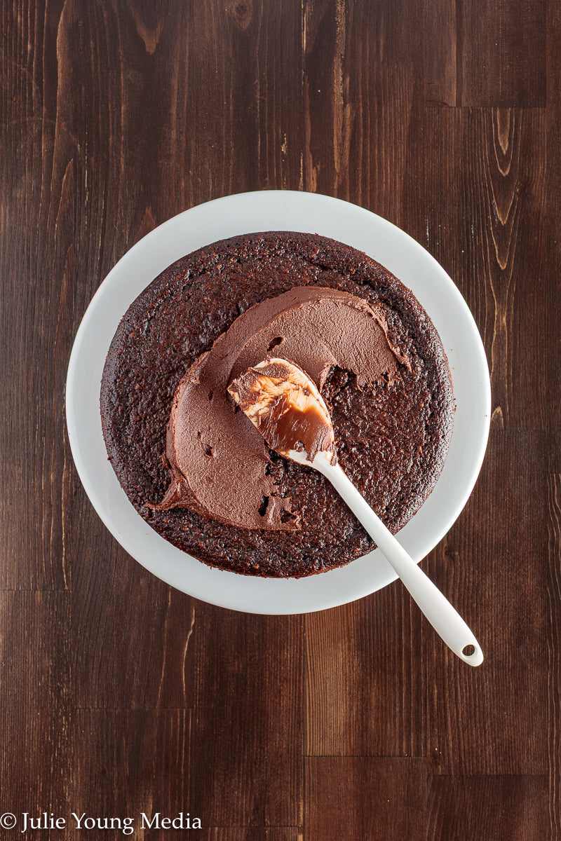 Browned Butter Chocolate Hazelnut Cake