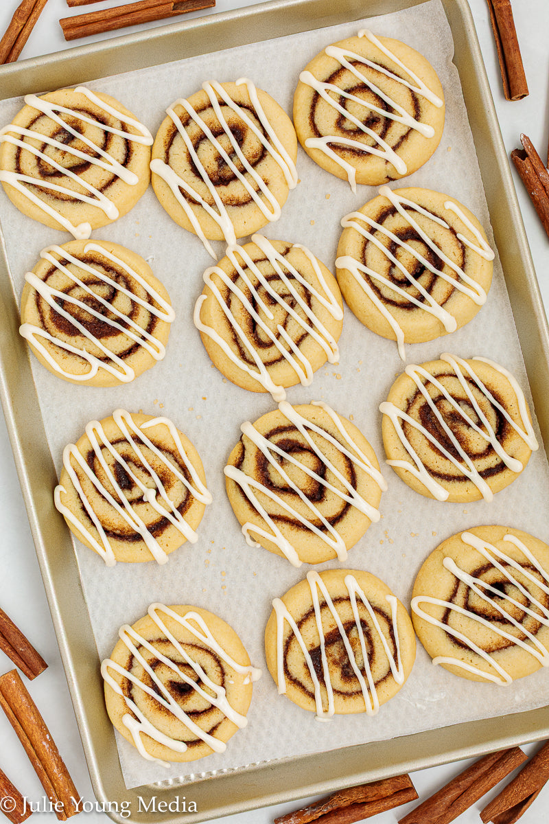 Cinnamon Roll Cookies