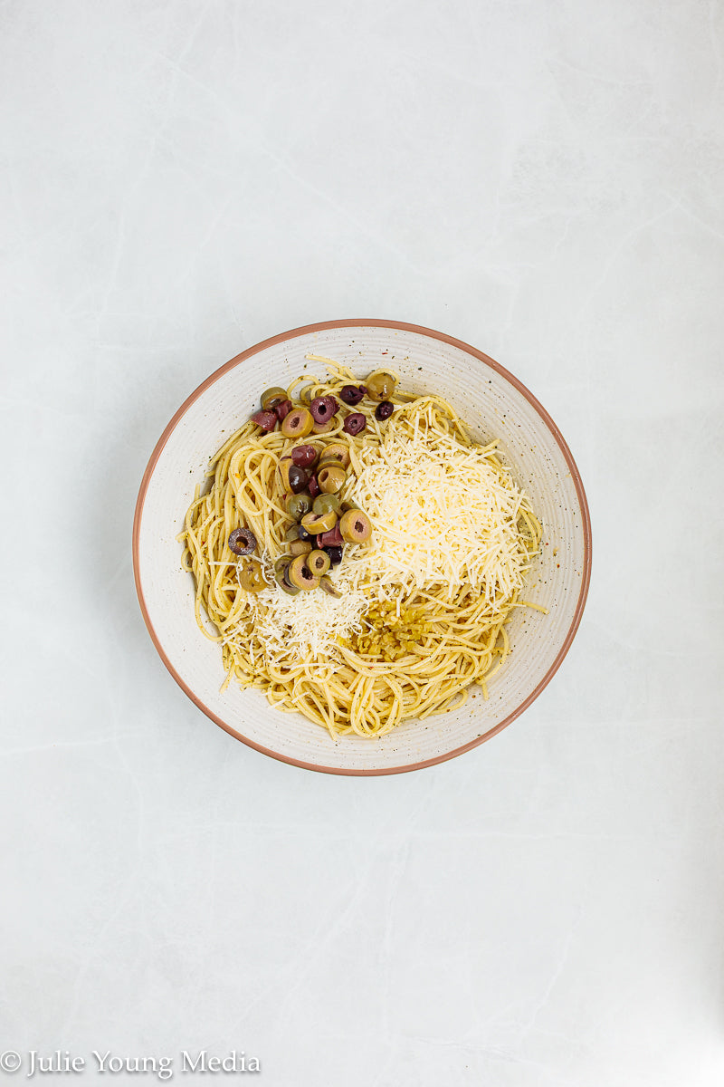 Cold Spaghetti Pasta Salad