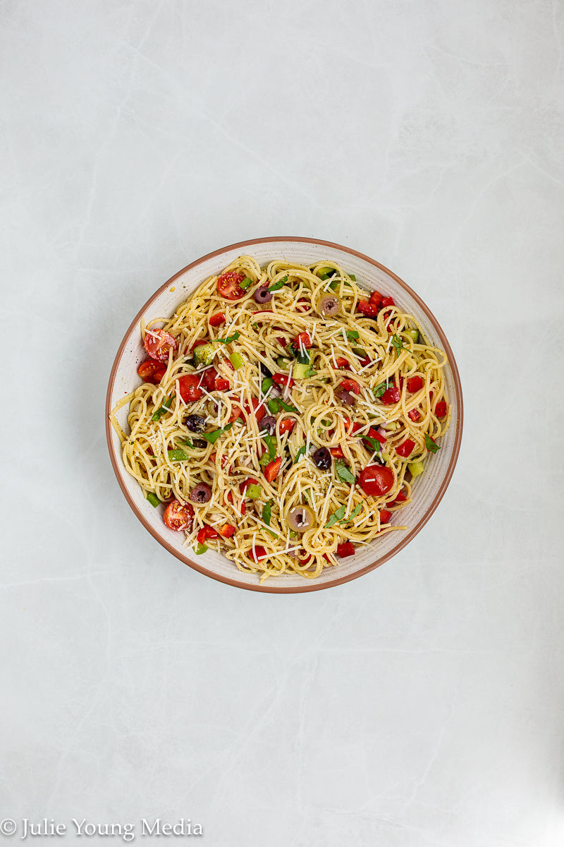 Cold Spaghetti Pasta Salad