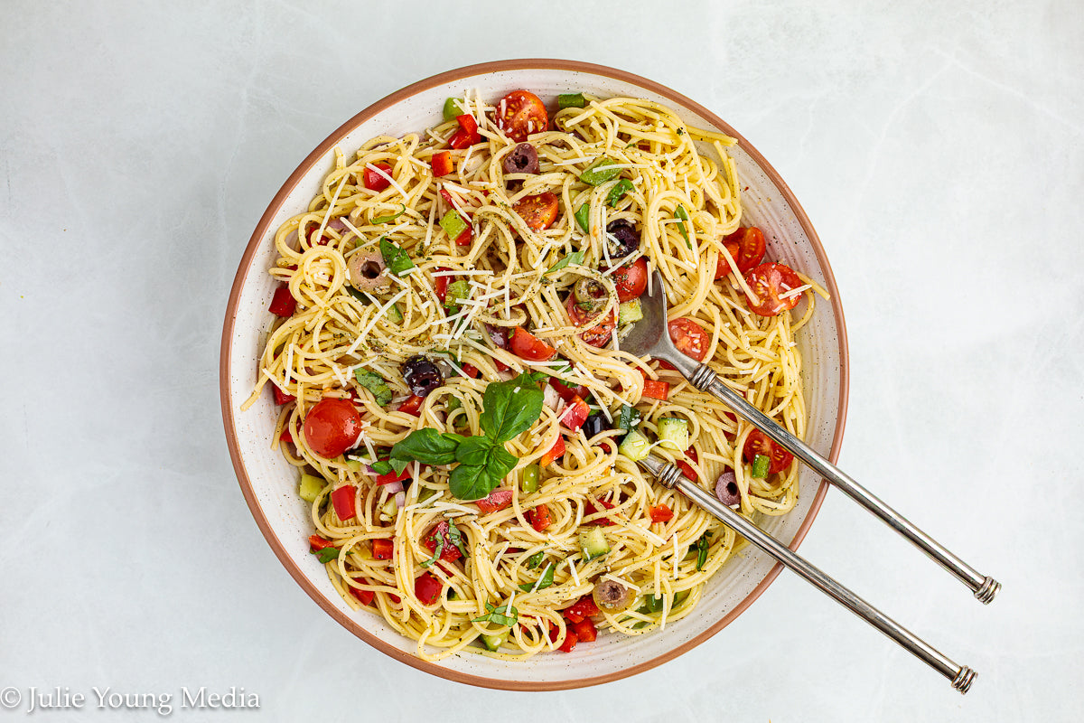 Cold Spaghetti Pasta Salad