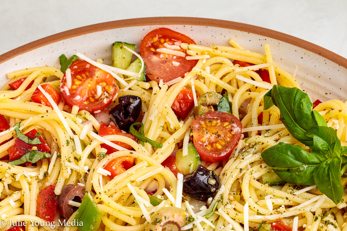 Cold Spaghetti Pasta Salad