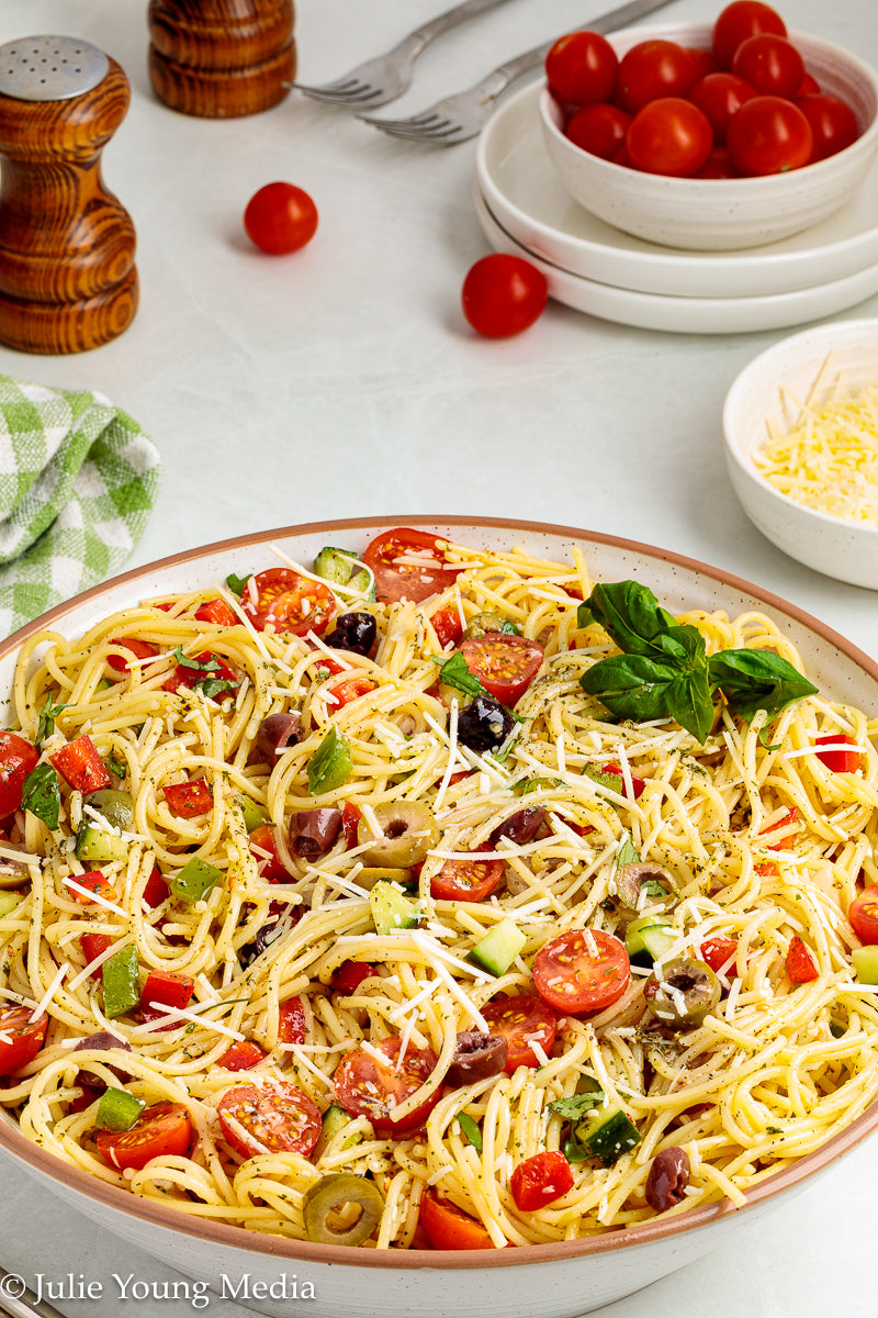 Cold Spaghetti Pasta Salad