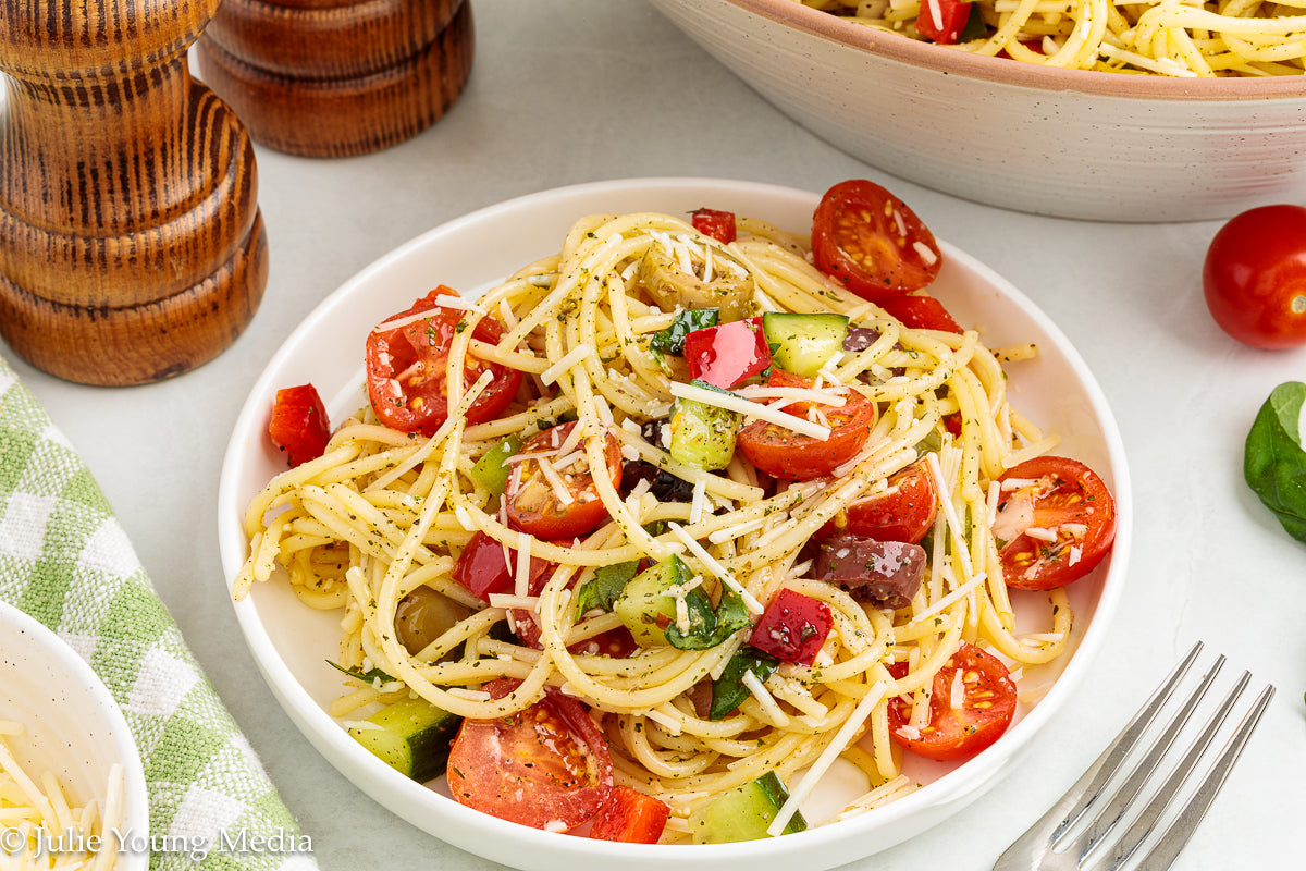 Cold Spaghetti Pasta Salad