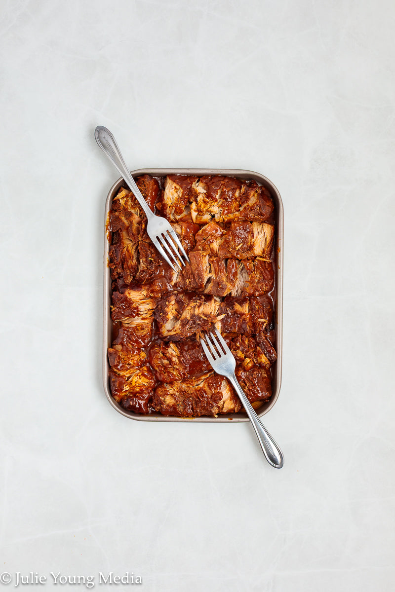 Country Style Pork Ribs with Apple Cider BBQ Sauce