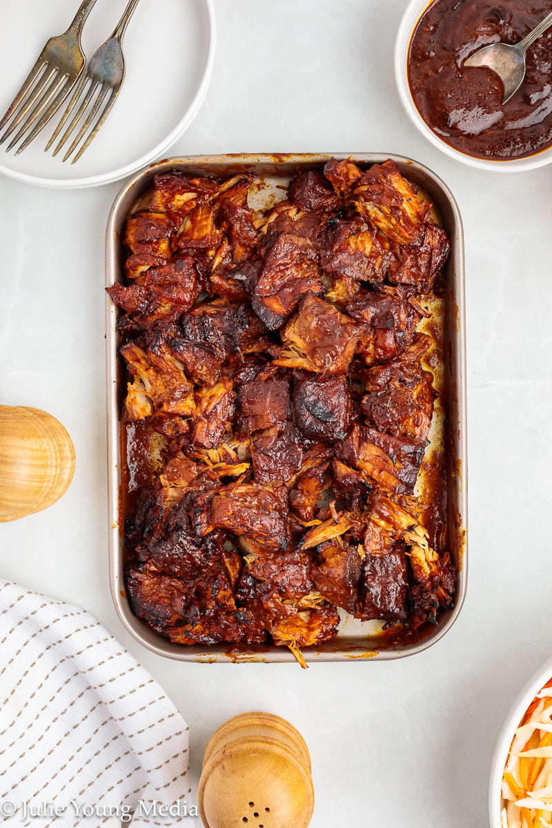 Country Style Pork Ribs with Apple Cider BBQ Sauce